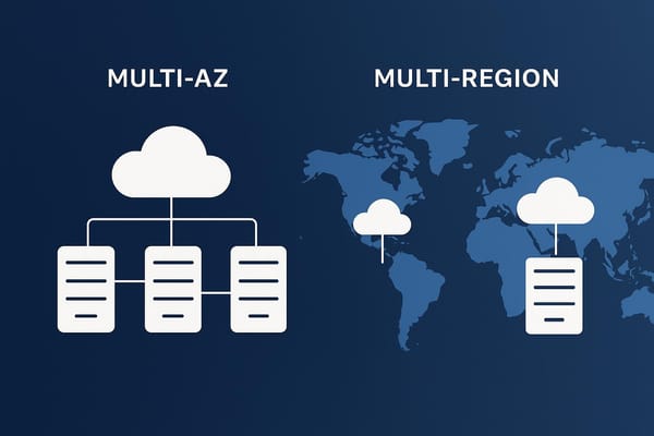 Multi-AZ vs Multi-Region: Disaster Recovery